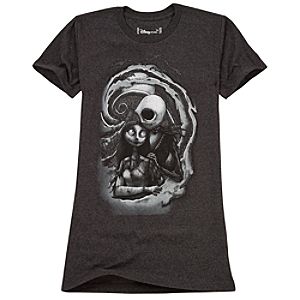 Organic Glitter Sally and Jack Tee