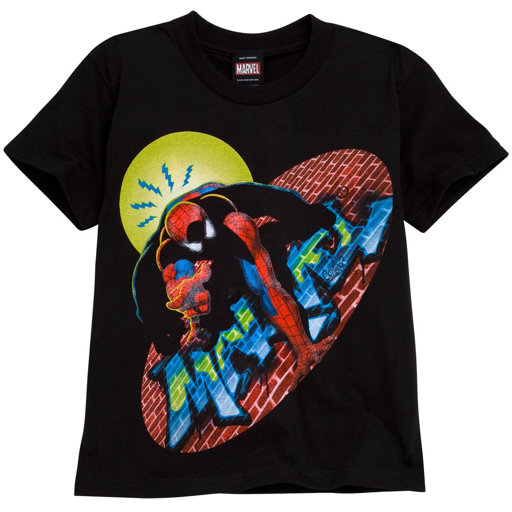 Graffiti Spider-Man Tee
