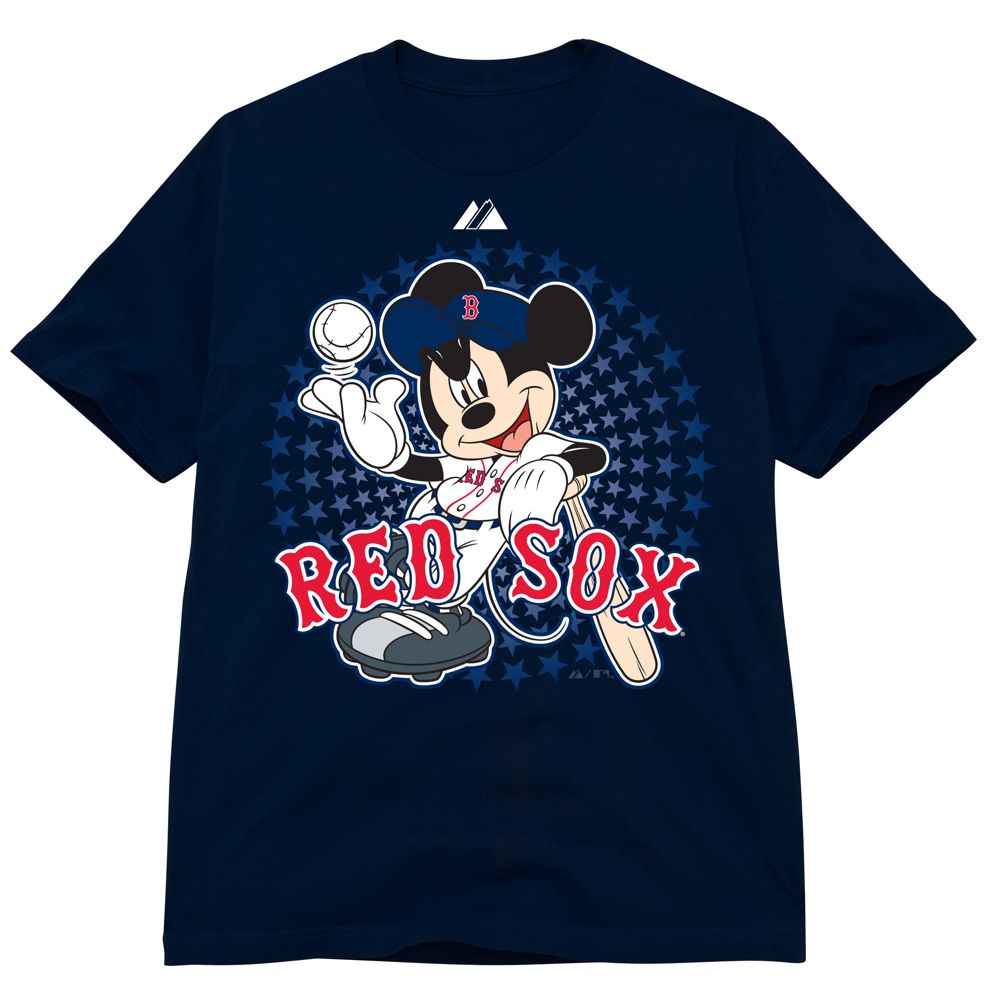 Disney Disney Kids Boston Red Sox Mickey Mouse Tee