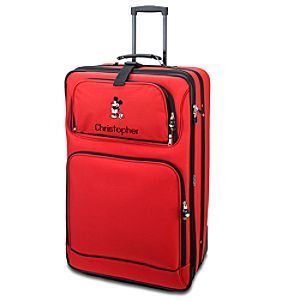 Personalized Rolling Mickey Mouse Luggage -- 29