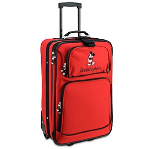Personalized Rolling Mickey Mouse Carry On Luggage -- 22