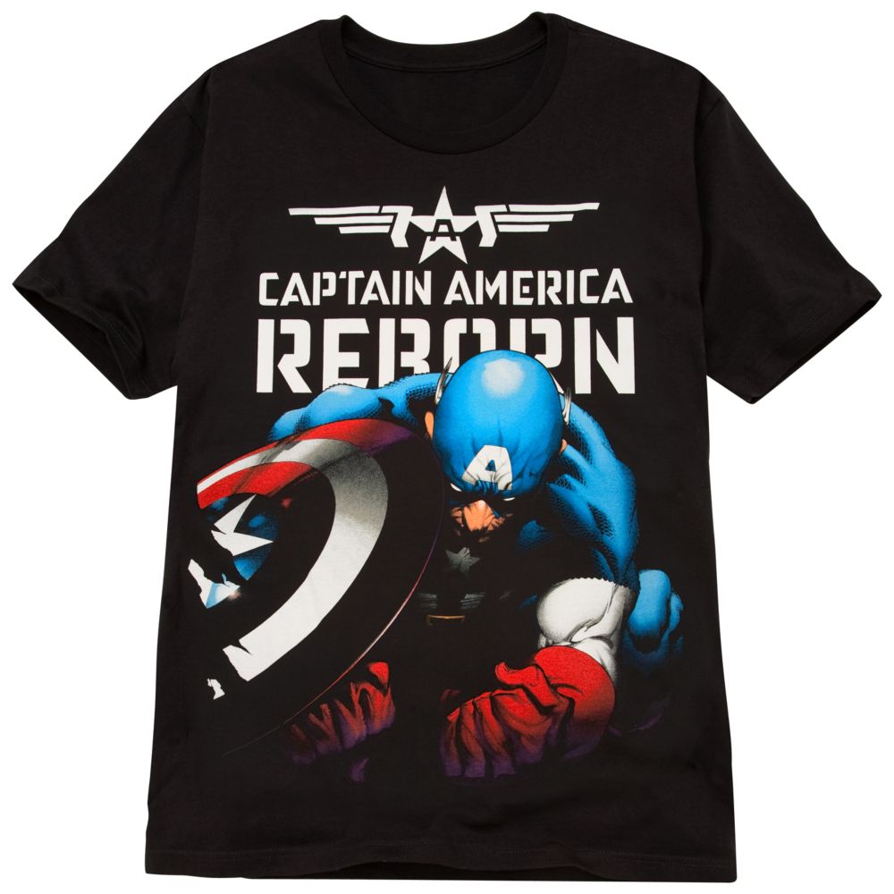 Fitted Captain America Reborn Tee