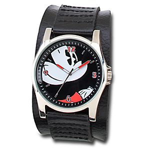 Leather Mickey Mouse Watch