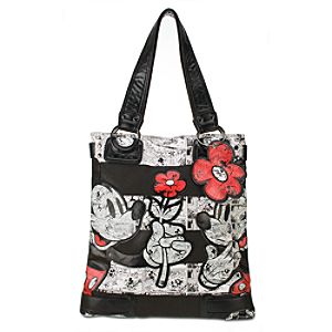 Comic Minnie and Mickey Mouse Tote