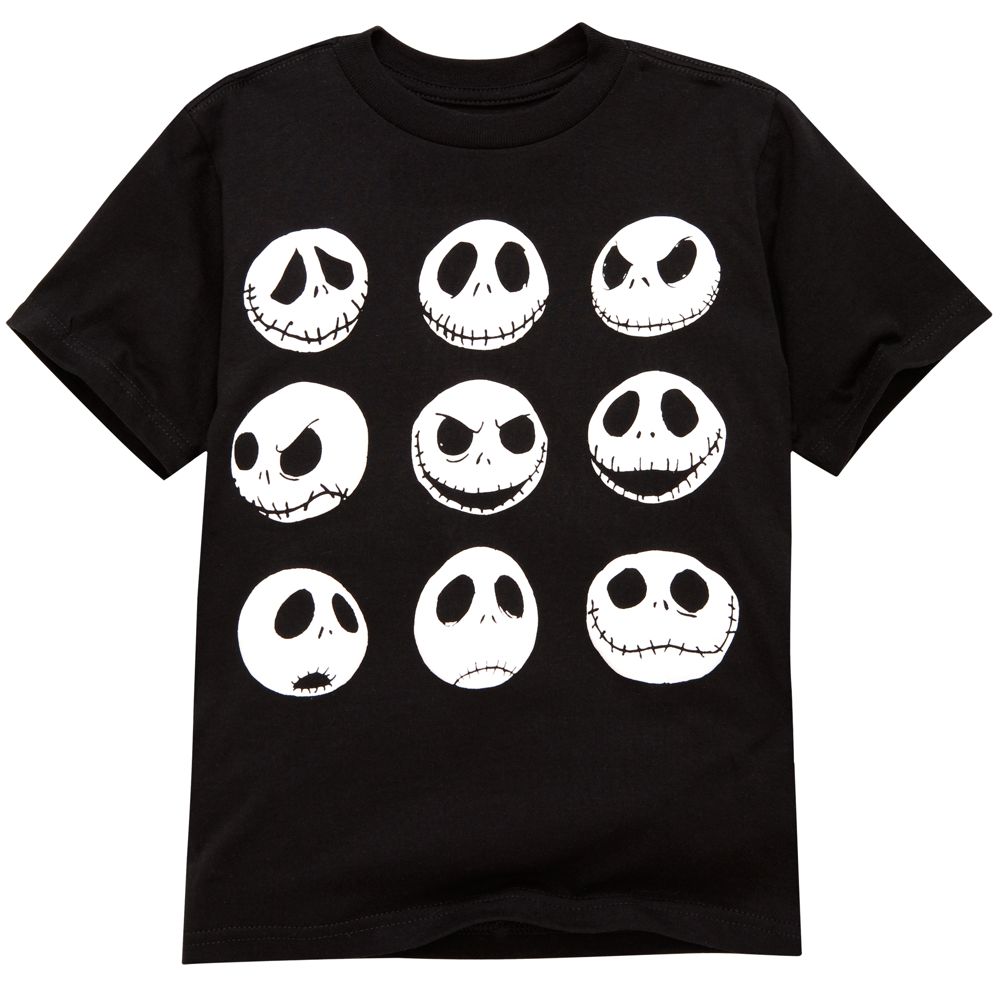 Organic Faces of Jack Skellington Tee