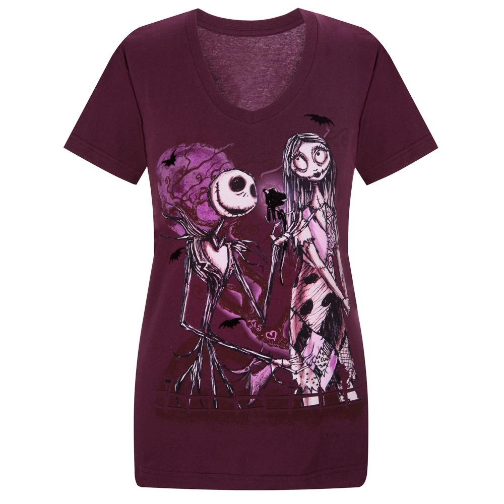 Organic V-Neck Tim Burton's The Nightmare Before Christmas Tee