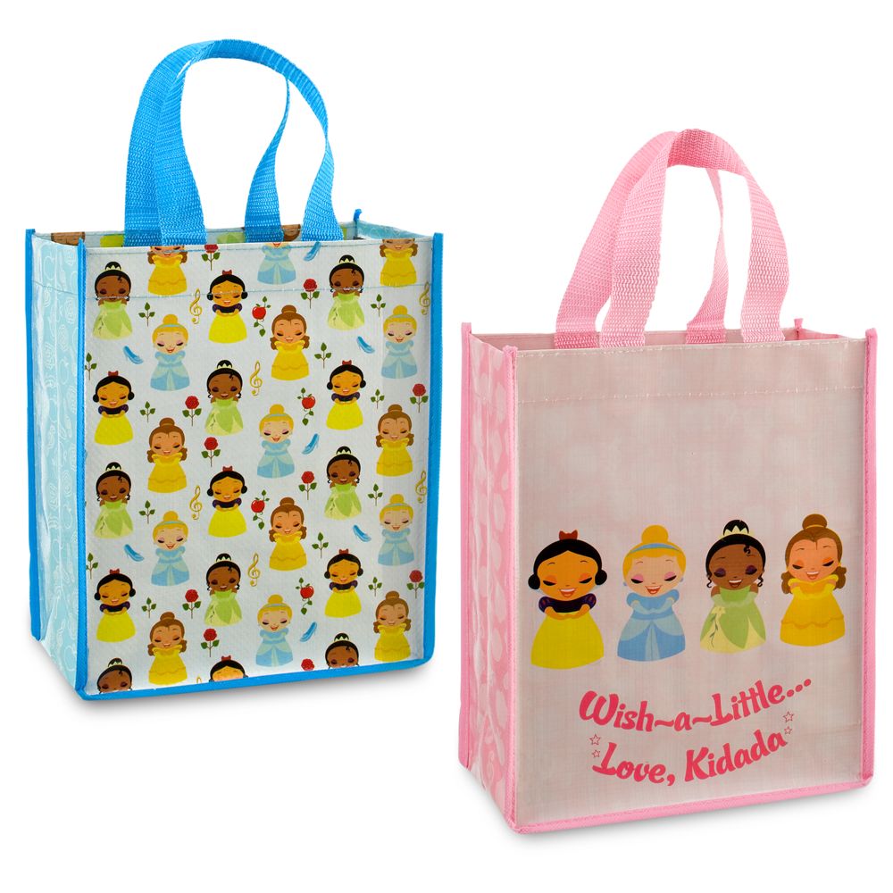 Kidada for Disney Store Wish-a-Little Disney Princess Reusable Totes -- 2-Pc.