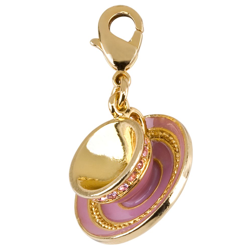 Kidada for Disney Store Belle Teacup Crystal Charm