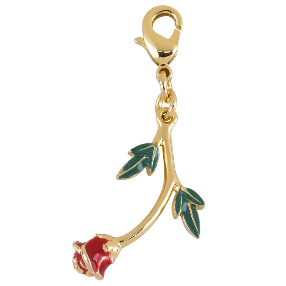 Kidada for Disney Store Belle Enchanted Rose Charm