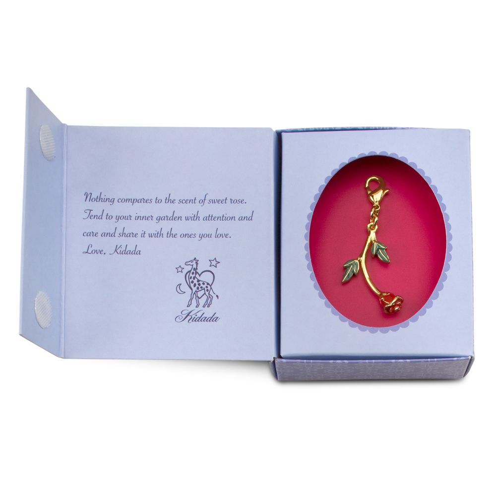 Kidada for Disney Store Belle Enchanted Rose Charm