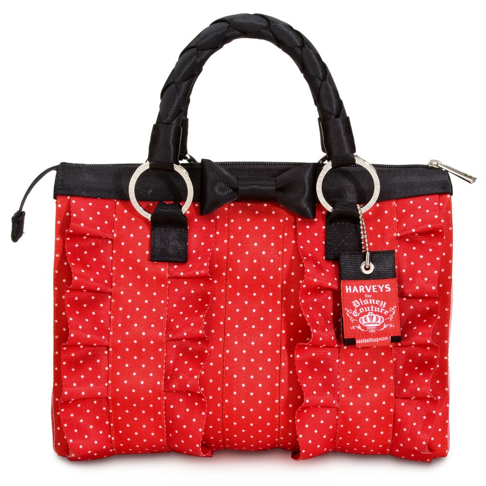 Exclusive Harveys Ruffled Minnie Mouse Tote for Disney Couture