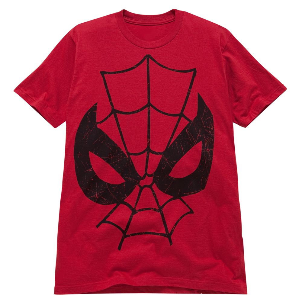 Red Big Face Spider-Man Tee