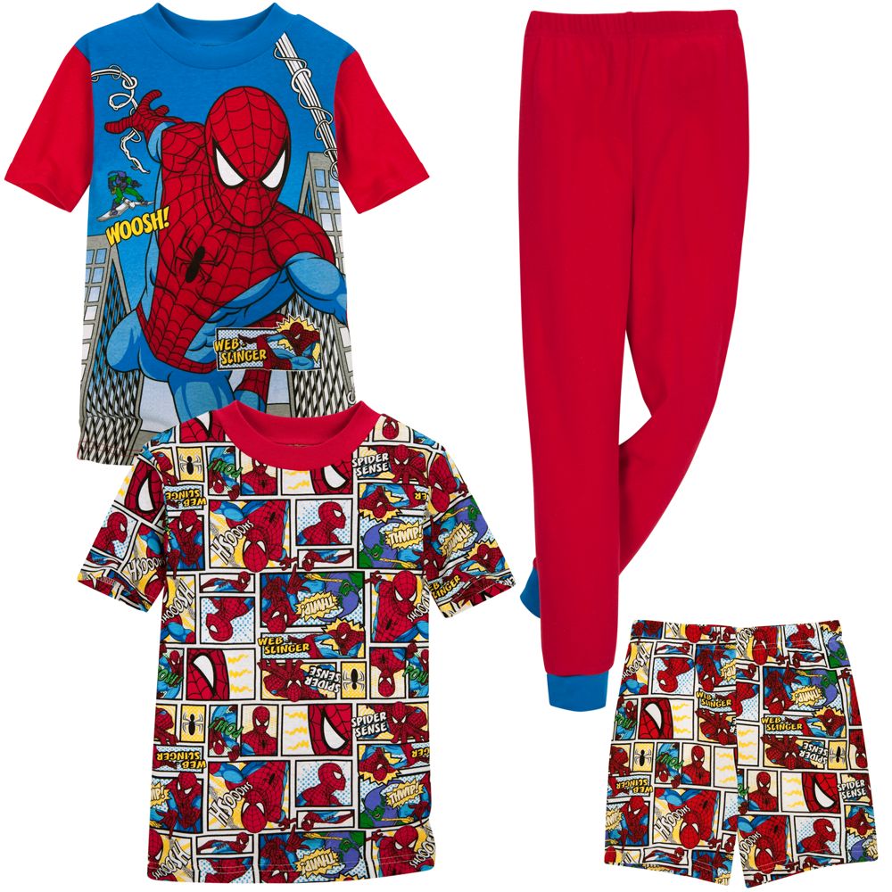 Spider-Man PJ Sets for Boys -- 2-Pack