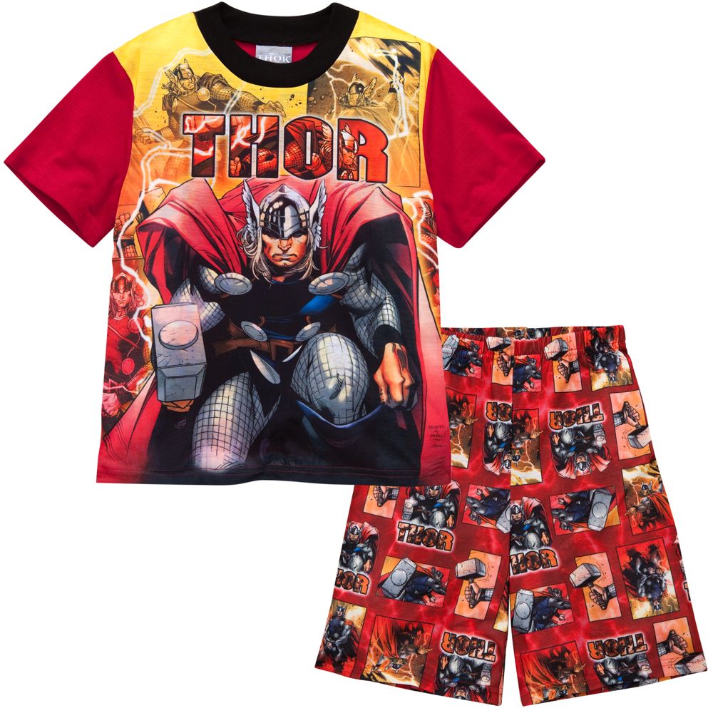 Short Thor PJ Set for Boys