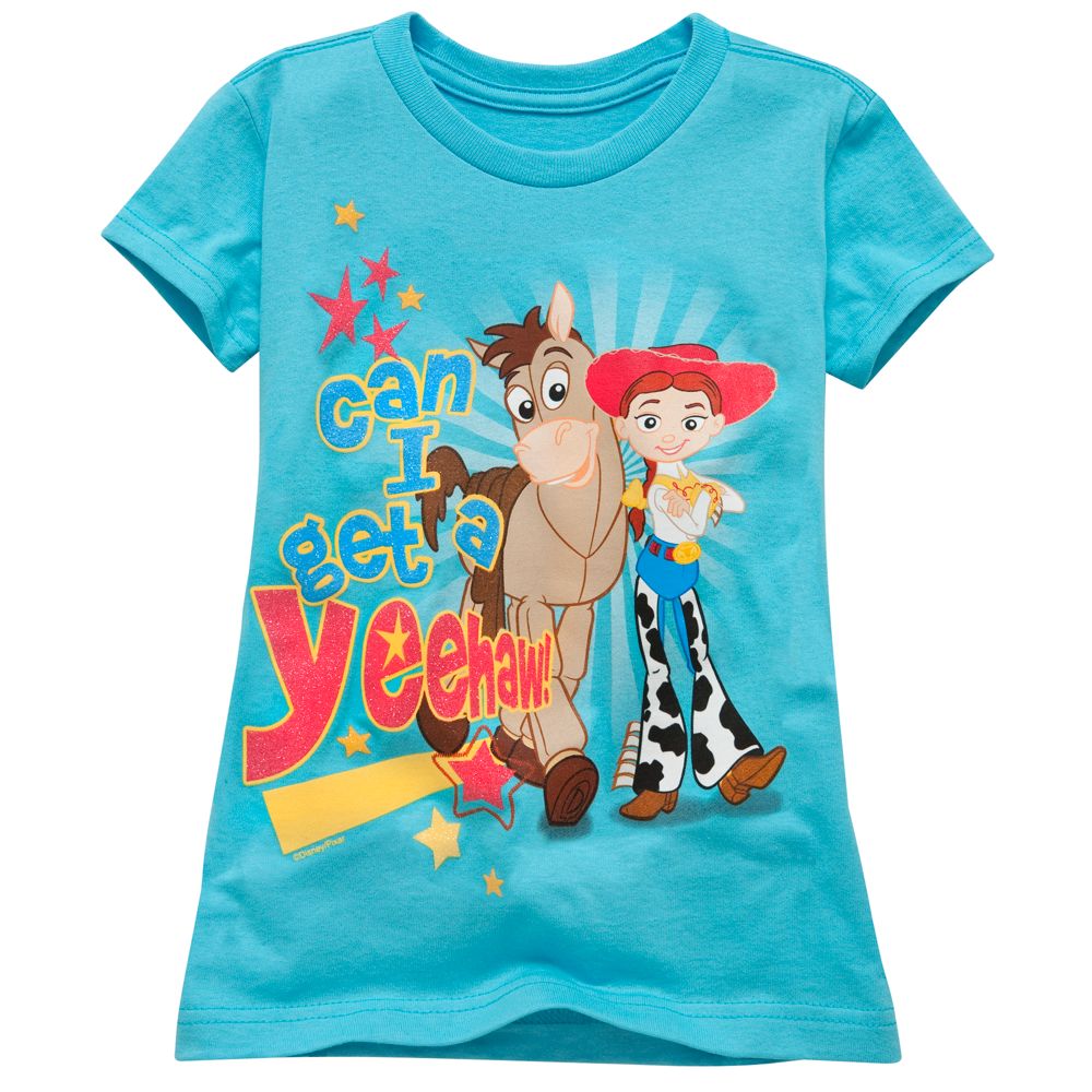 Bullseye and Jessie Tee for Girls -- Made With Organic Cotton