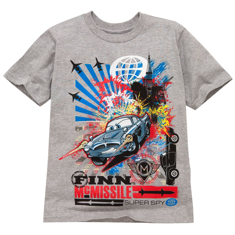 Finn McMissile Cars 2 Tee for Boys -- Made With Organic Cotton
