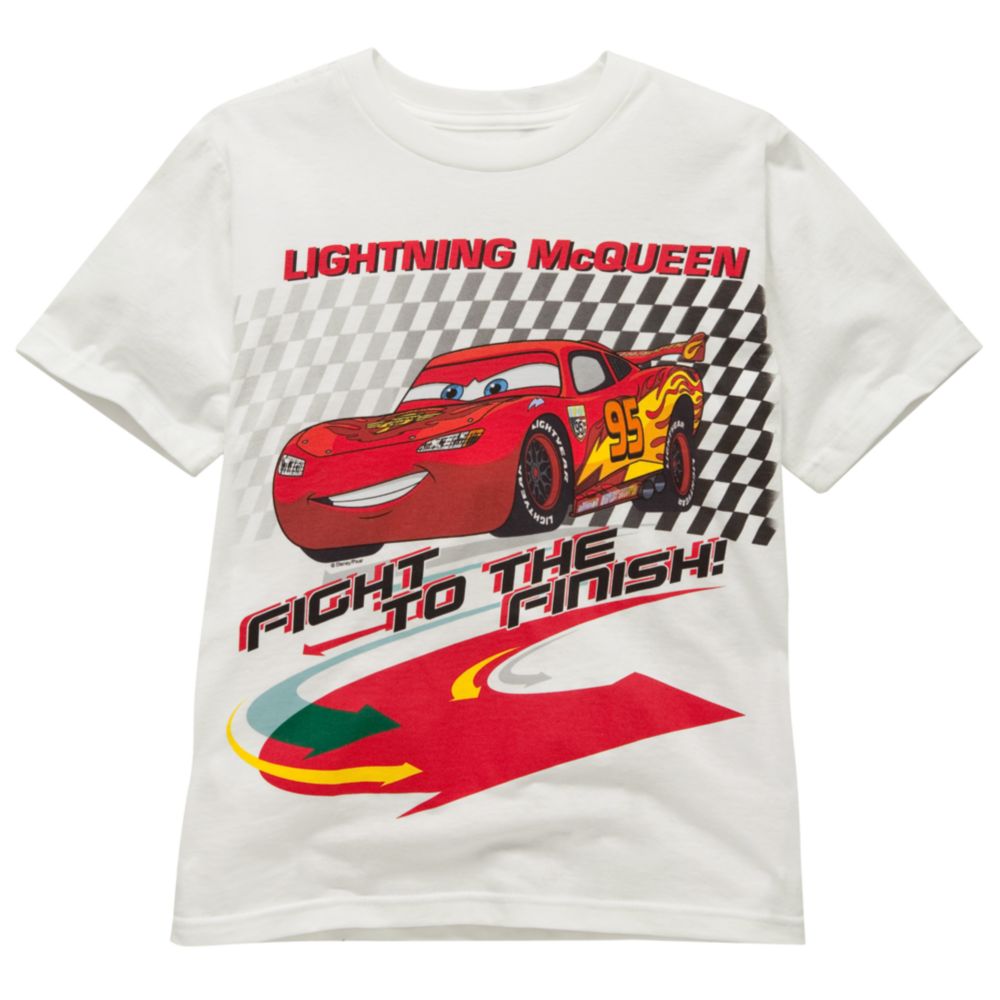 Lightning McQueen Cars 2 Tee for Kids -- Made With Organic Cotton