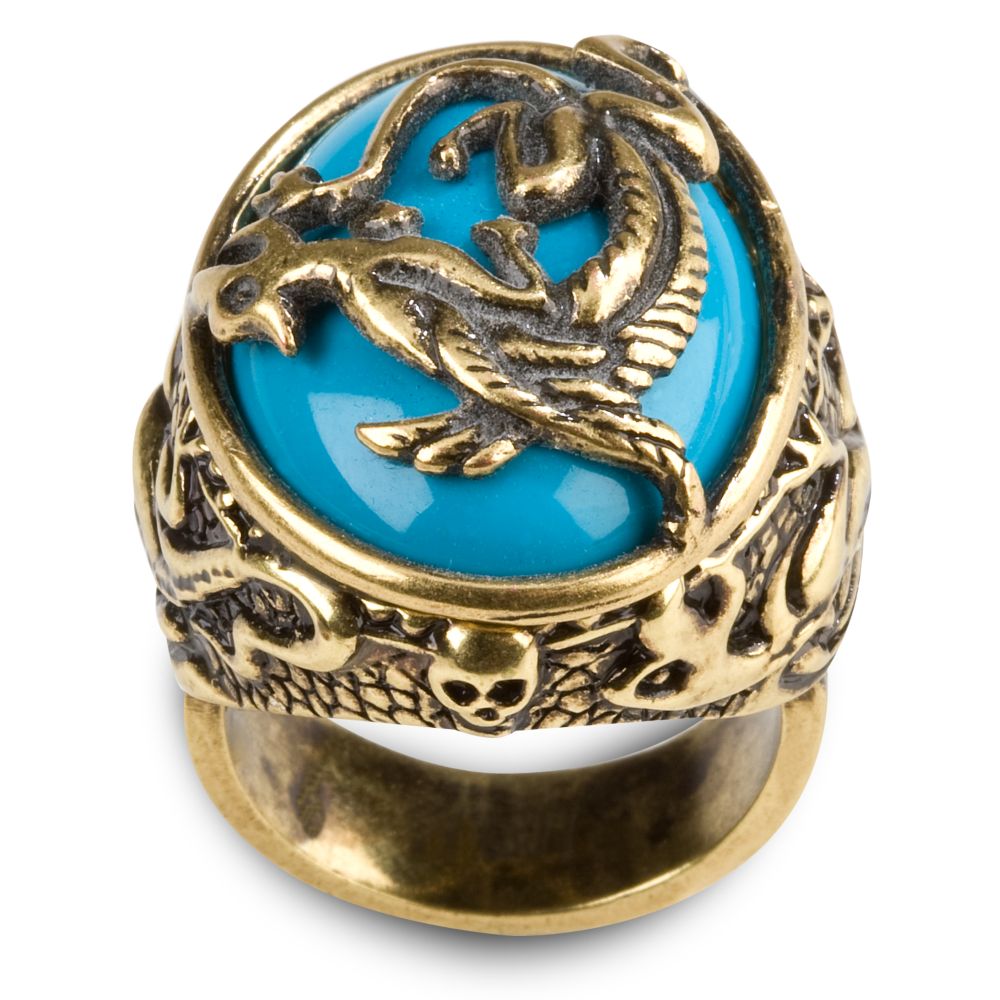 Turquoise Pirates of the Caribbean Ring by Disney Couture