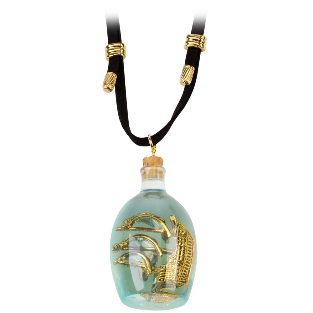 Pirate ship in a bottle