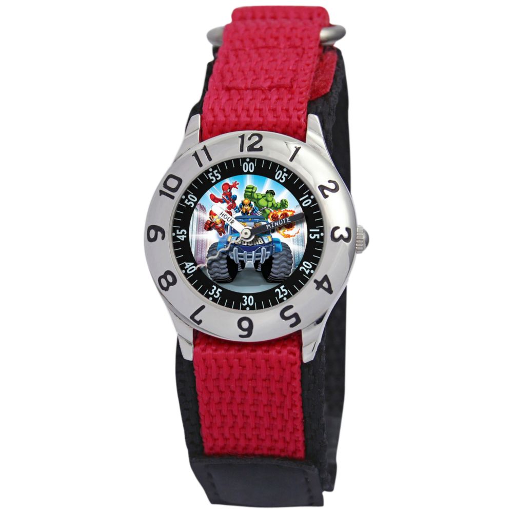 Classic Time Teacher Super Hero Squad Watch for Boys