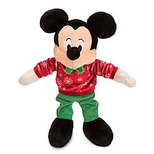 Mickey Mouse Holiday Plush - Mini Bean Bag - 9''