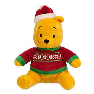 Winnie the Pooh Holiday Plush - Mini Bean Bag - 7