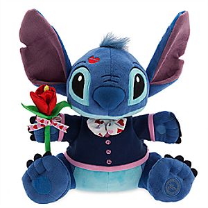 Stitch Plush - Valentine's Day - Medium - 14''