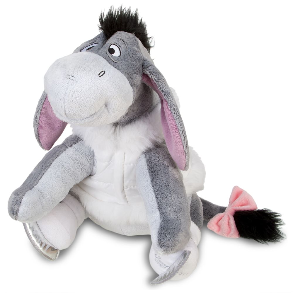 2011 Ice Skating Eeyore Plush Toy -- 13 H