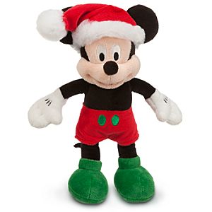 Mickey Mouse Mini Bean Bag Plush - Holiday - 9