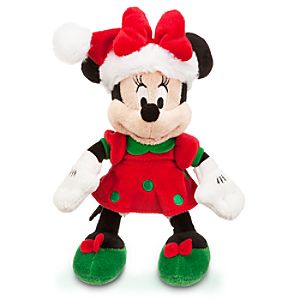 Minnie Mouse Mini Bean Bag Plush - Holiday - 10