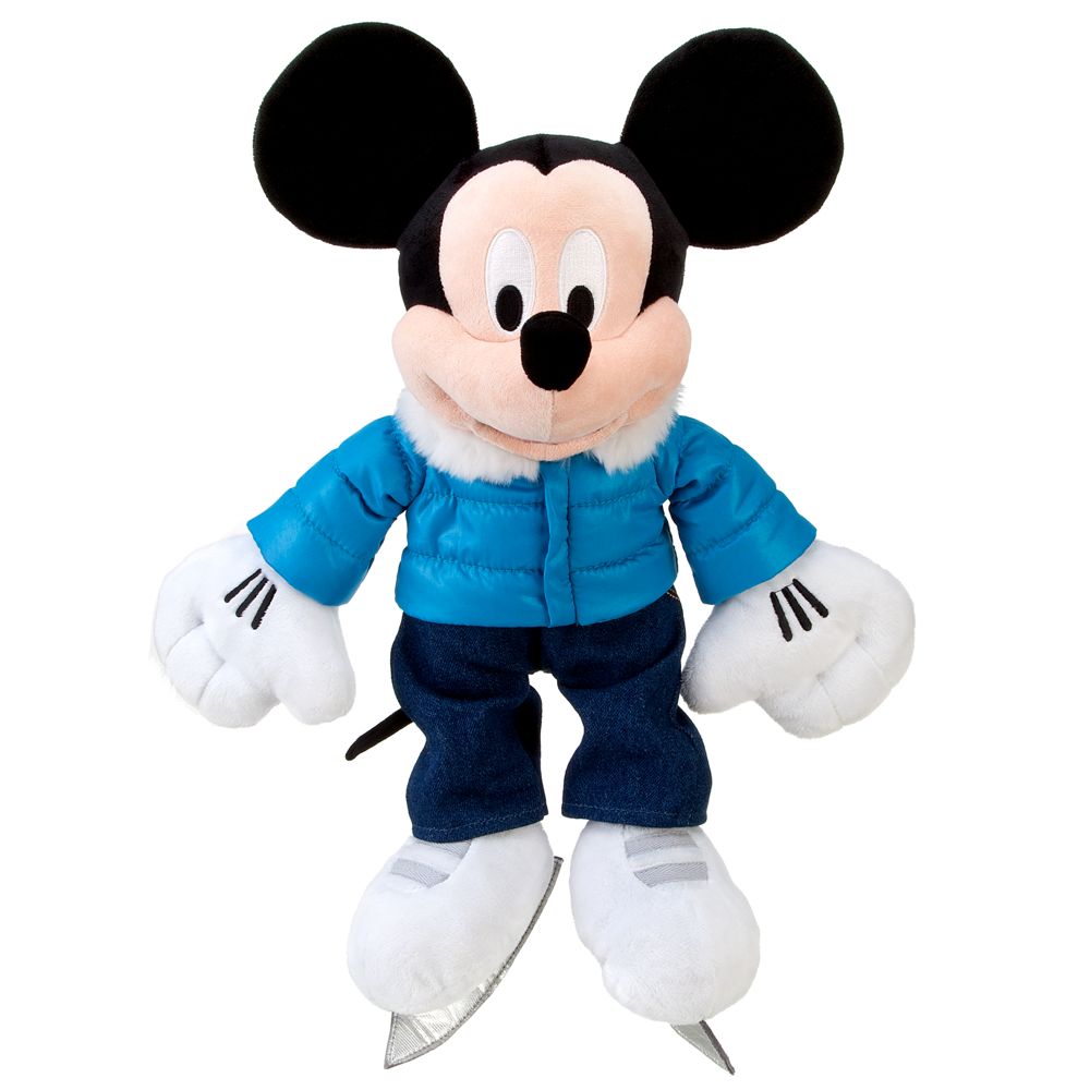 2011 Ice Skating Mickey Mouse Plush Toy -- 19'' H