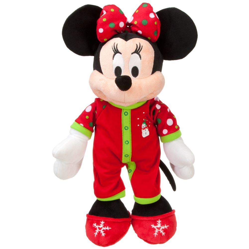 2011 Share the Magic Holiday Pajamas Minnie Mouse Plush Toy -- 18'' H
