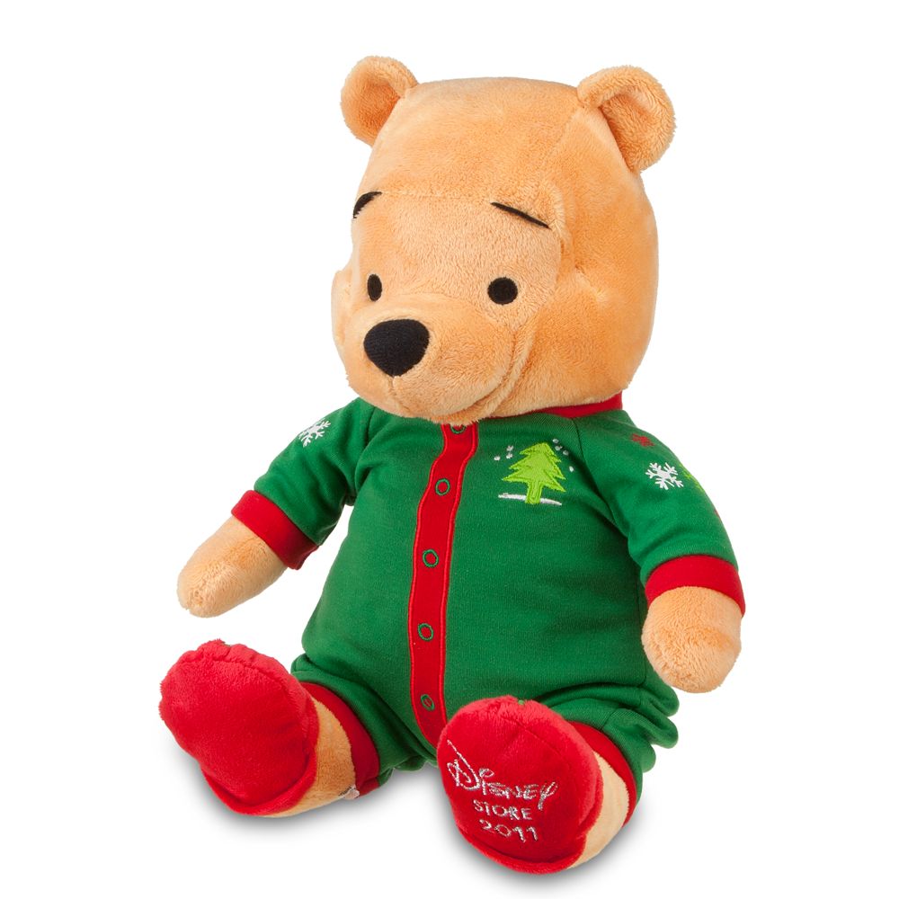 2011 Holiday Pajamas Pooh Plush Toy -- 13 H