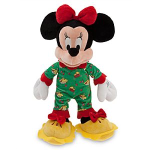 Minnie Mouse Plush - Holiday Pajamas - 16