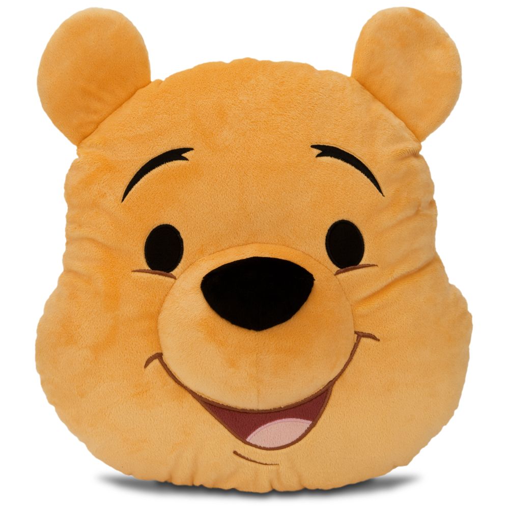 Winnie the Pooh Plush Head Cushion Pillow -- 15 H