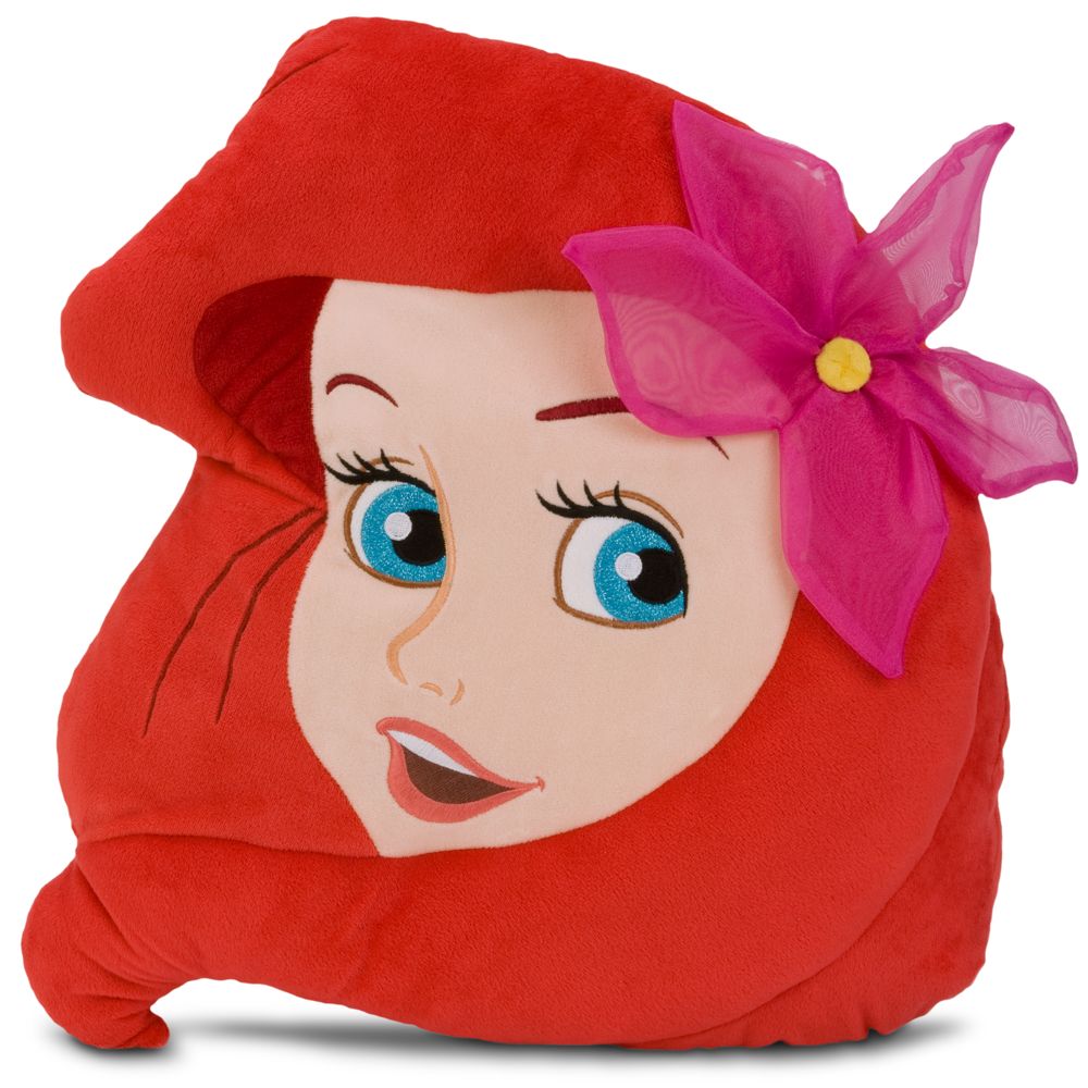 Ariel Plush Head Cushion Pillow