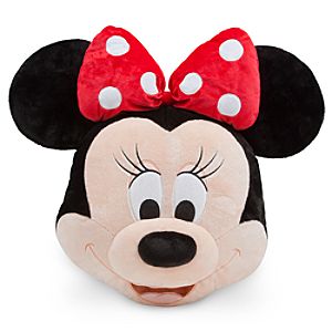 Minnie Mouse Plush Pillow - Red - 16