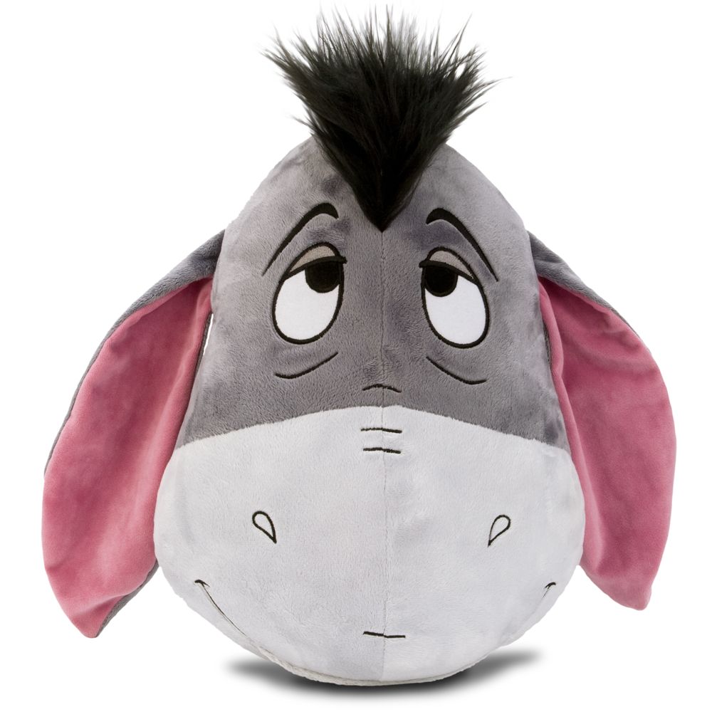 Eeyore Plush Head Cushion Pillow -- 16 H