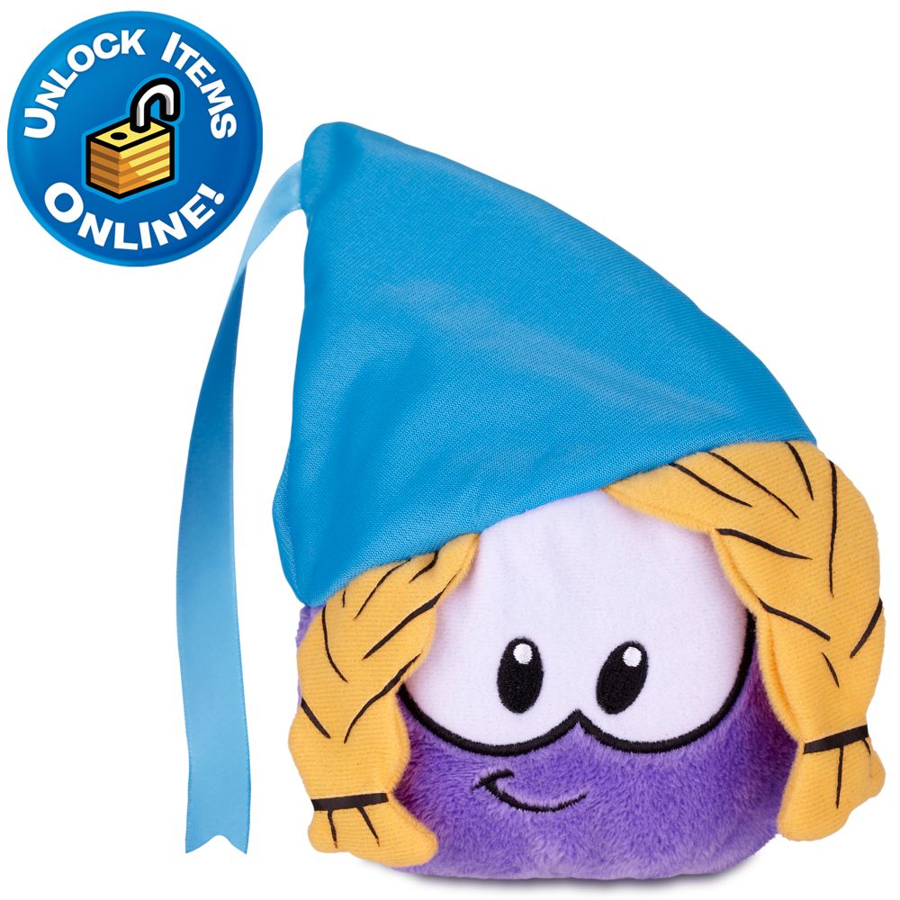 Club Penguin Princess Purple Pet Puffle Plush -- 4 H