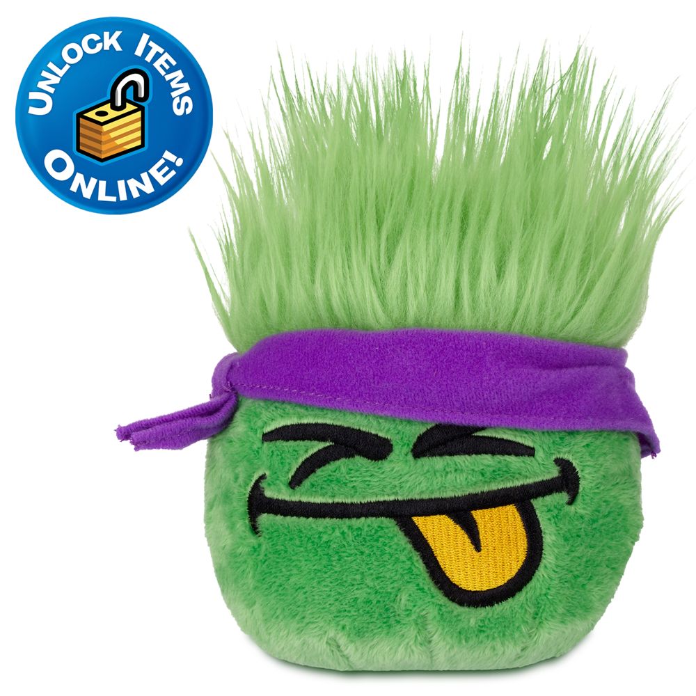 Club Penguin Green Pet Puffle Plush -- 4 H