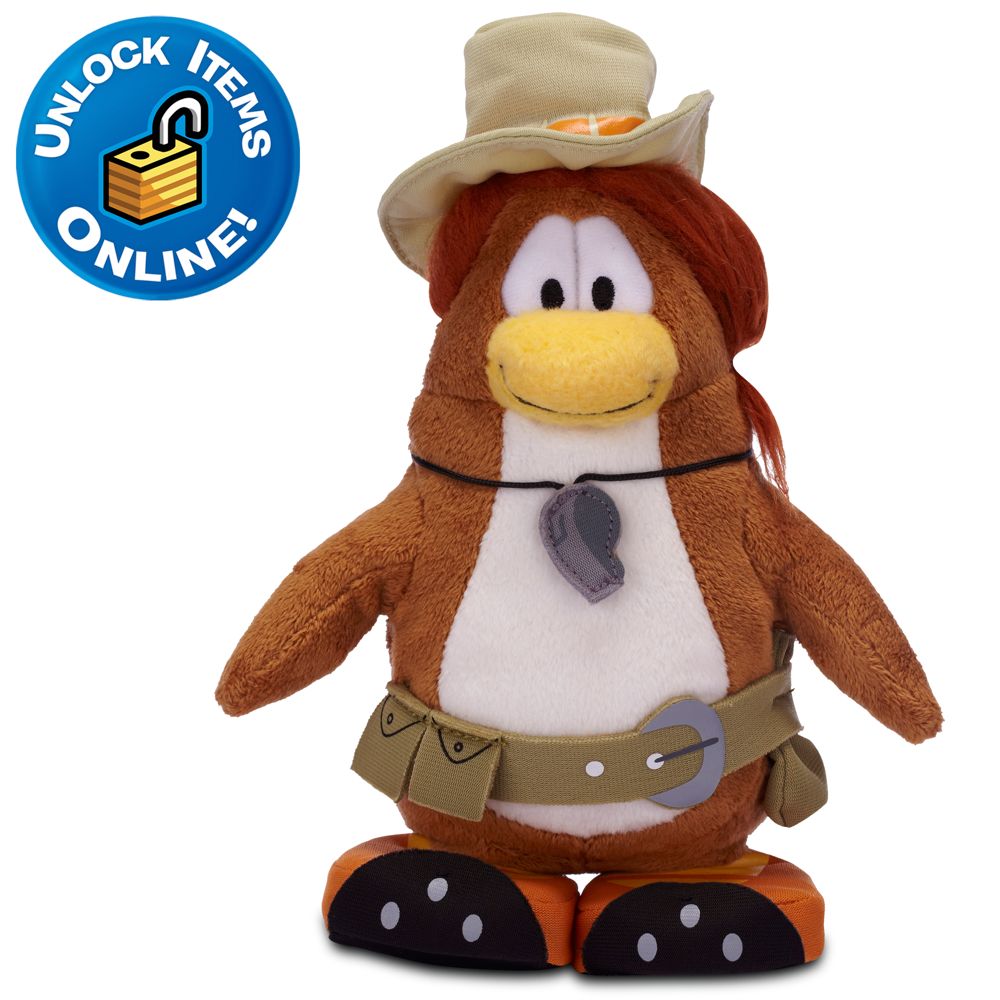 Club Penguin PH the Puffle Handler Penguin Plush Toy -- 6 H