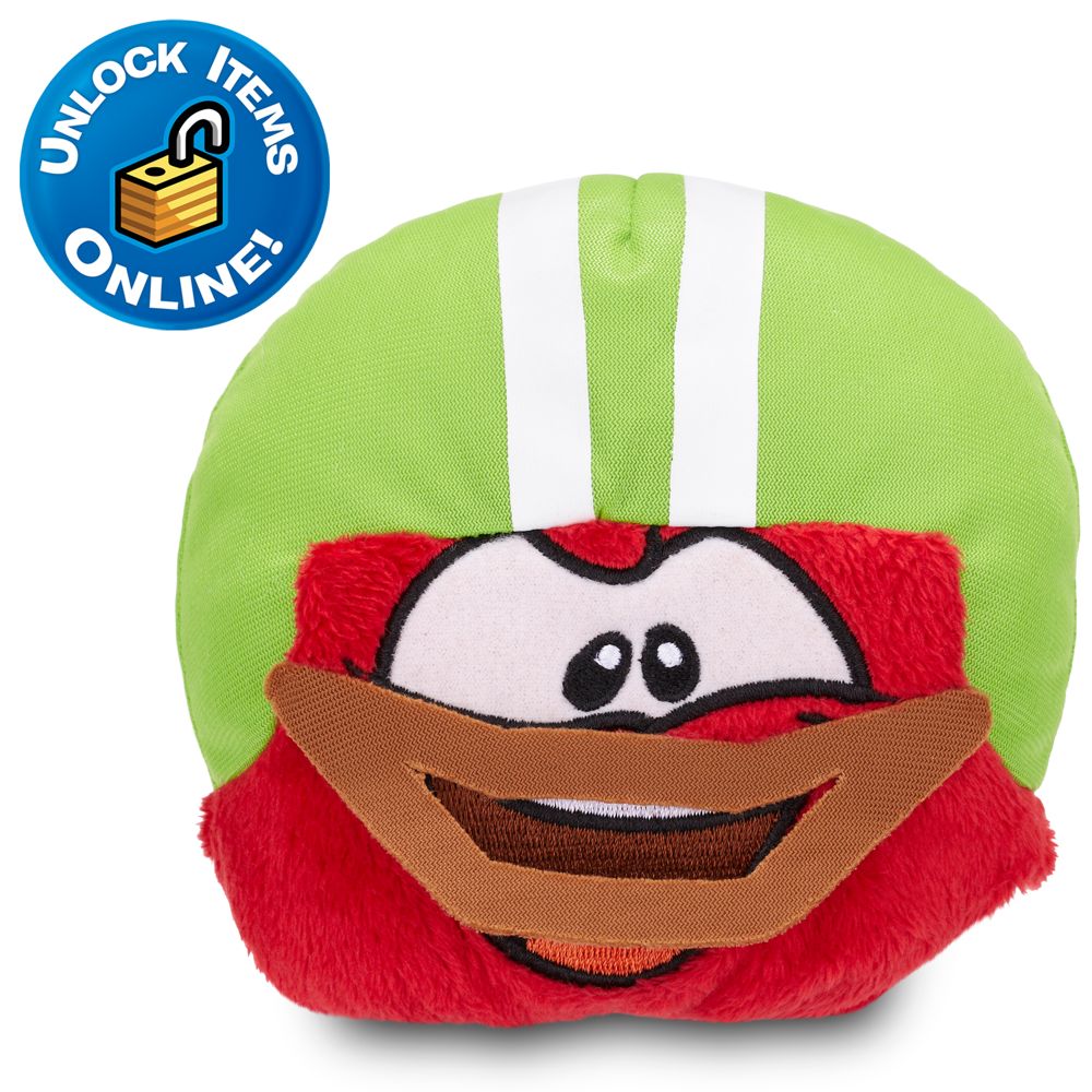 Club Penguin Red Pet Puffle Plush with Touchdown Dome - 4
