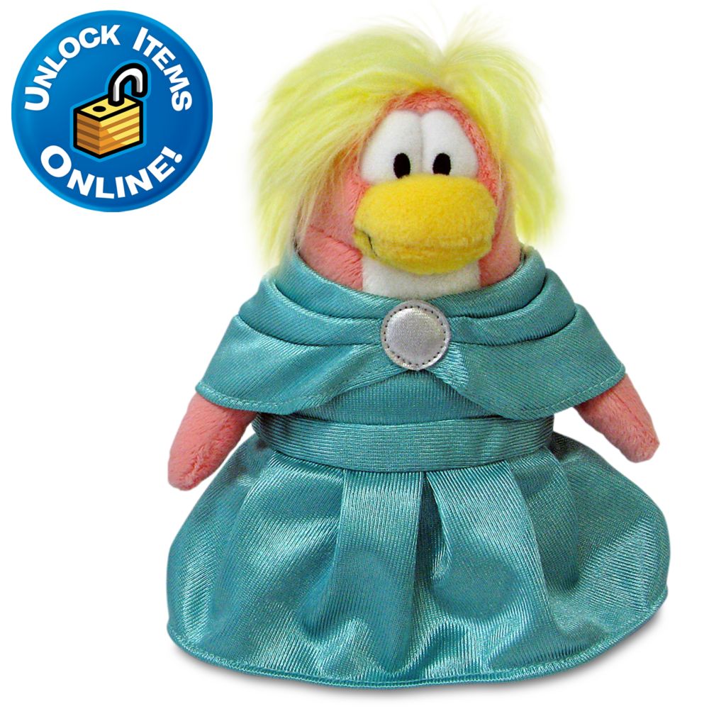 Club Penguin Prom Girl Limited Edition Penguin Plush Toy -- 6 H