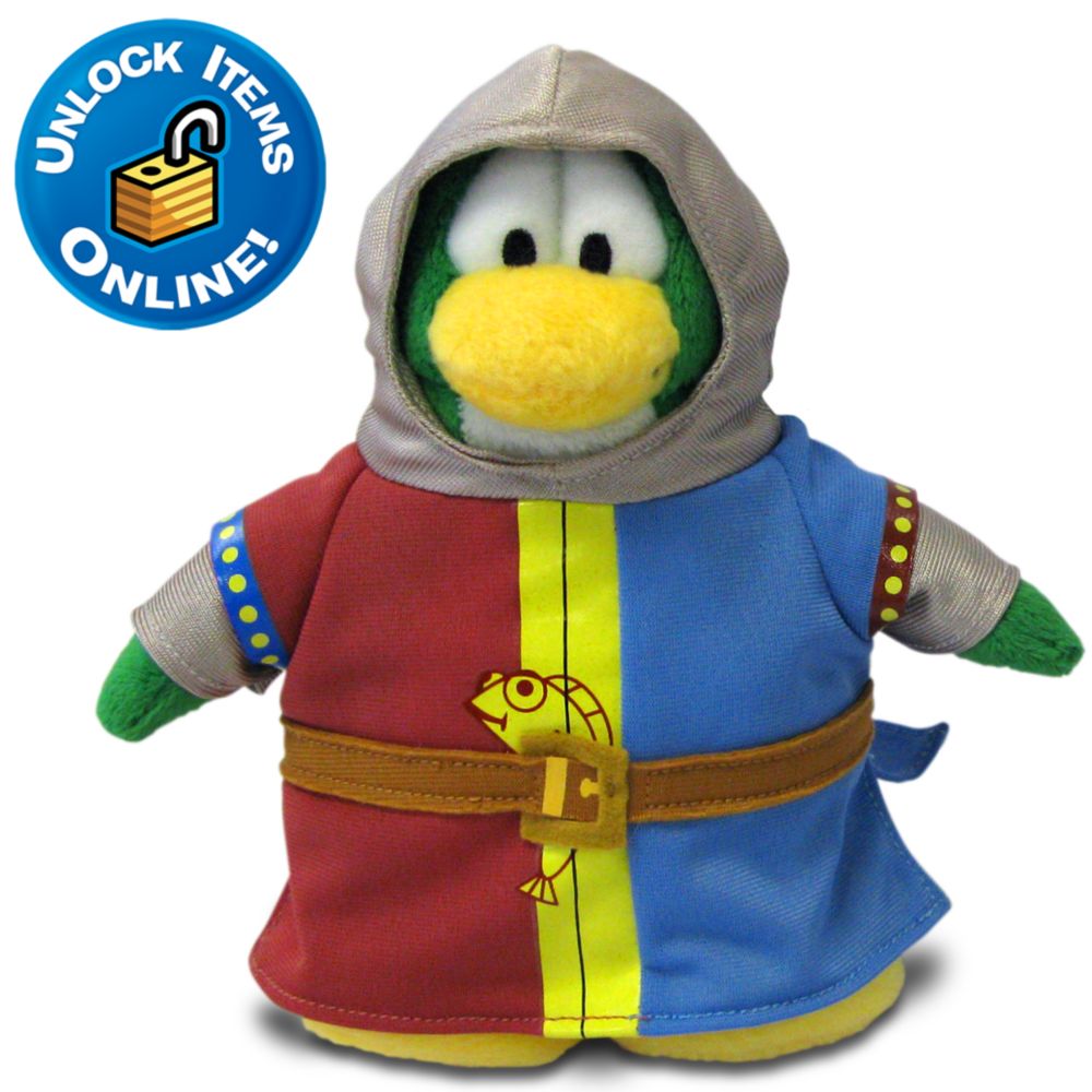 Club Penguin Squire Limited Edition Penguin Plush Toy -- 6 H