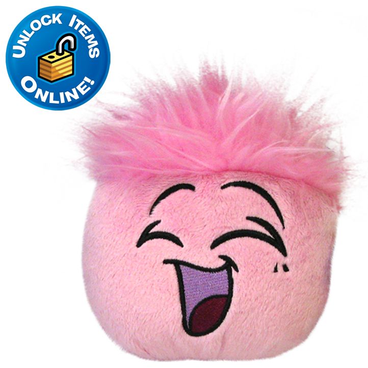 Club Penguin Pink Pet Puffle -- 3 H