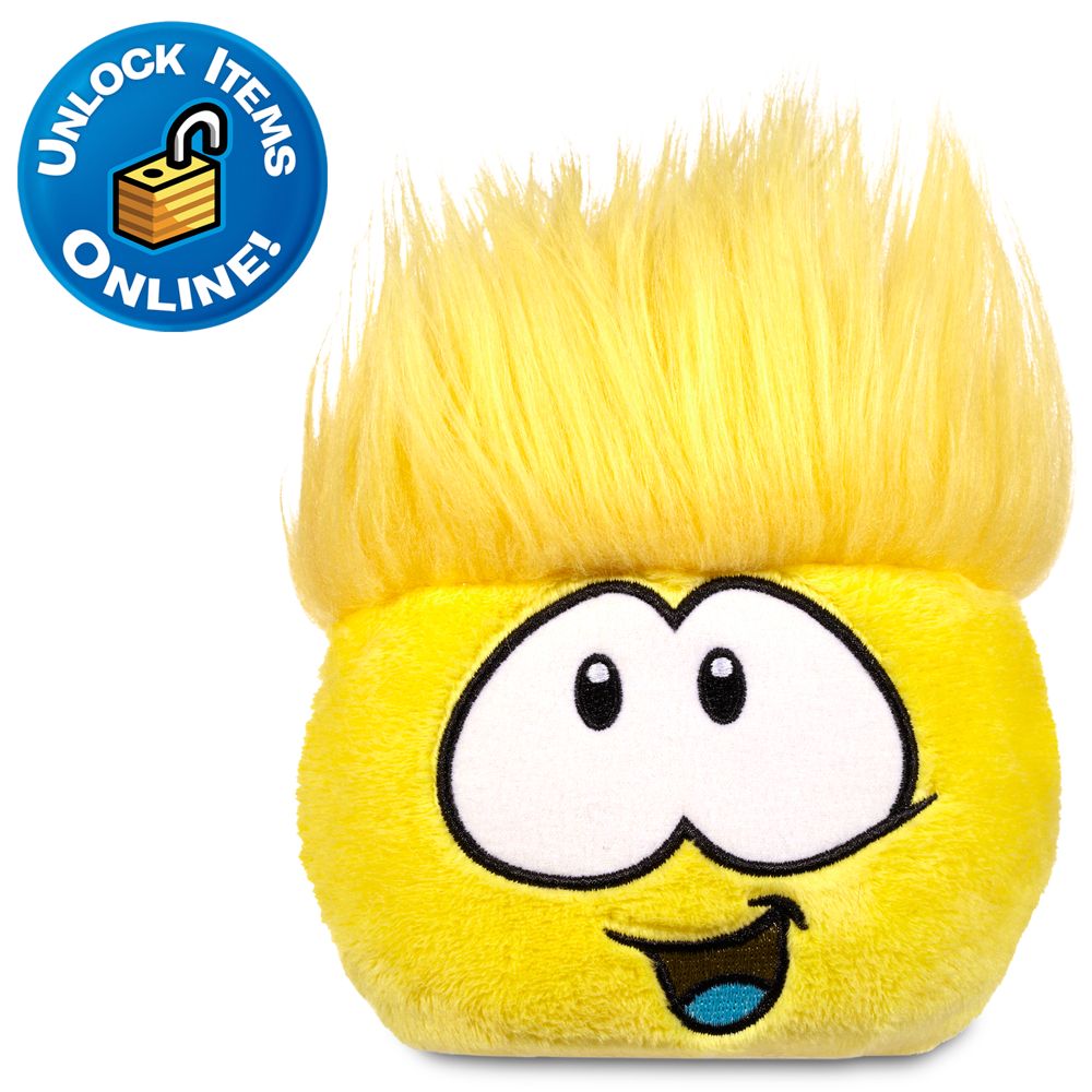 Club Penguin Yellow Pet Puffle -- 3  H