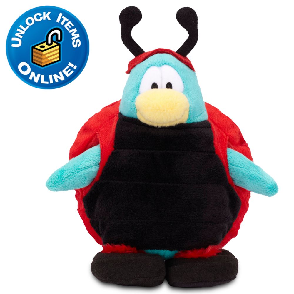 Club Penguin Ladybug Penguin Plush Toy -- 6