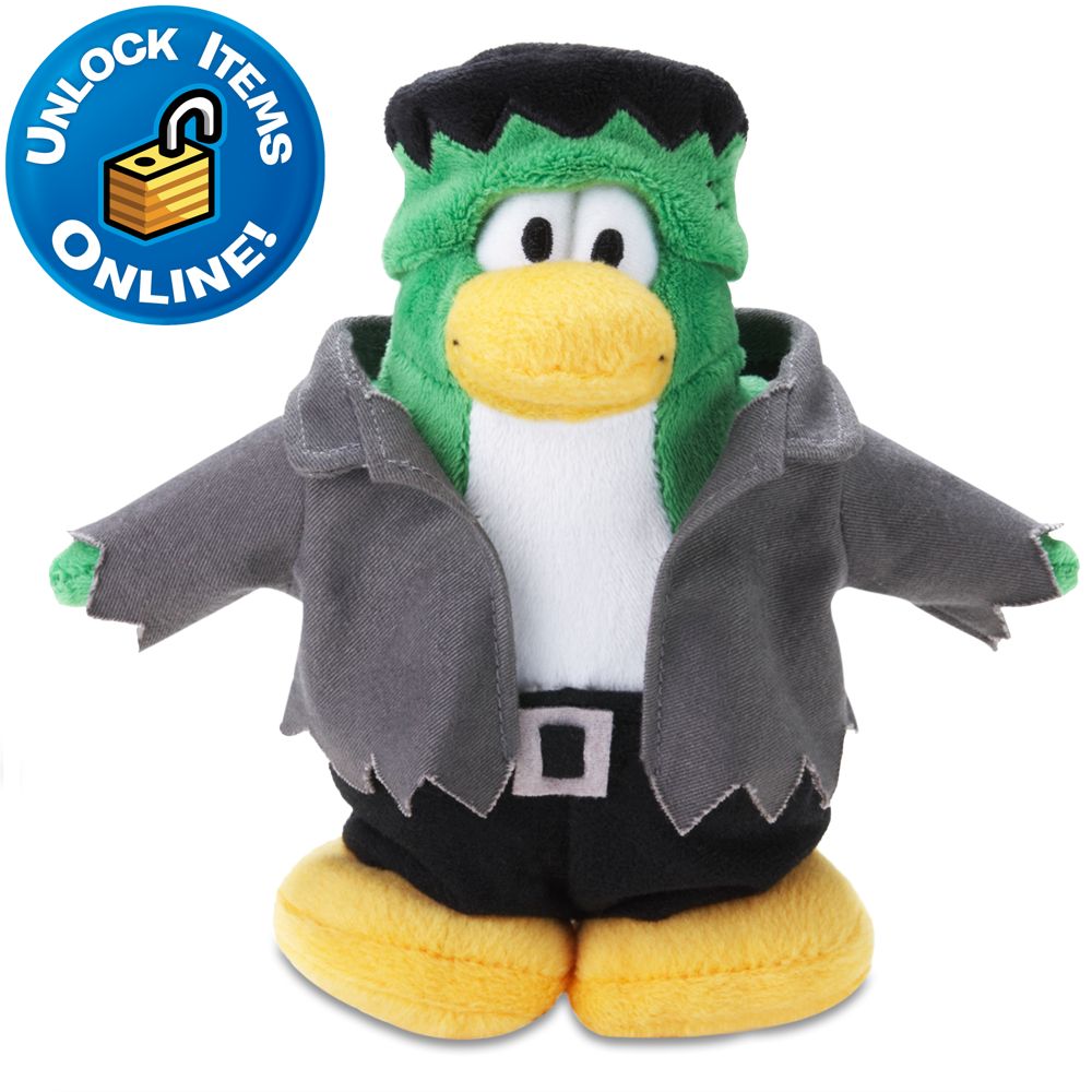 Club Penguin Frankenpenguin Plush Toy -- 6 H