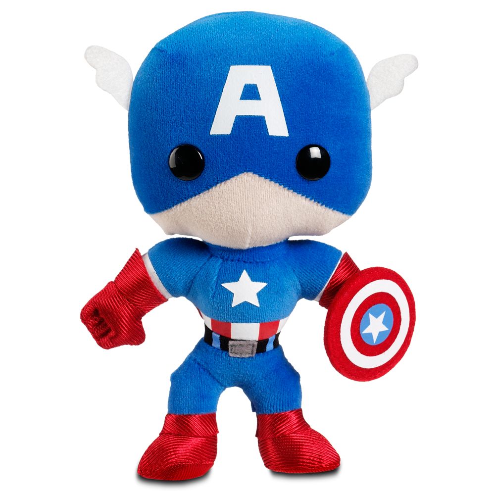Captain America Plushie by Funko -- 7 1/2 H
