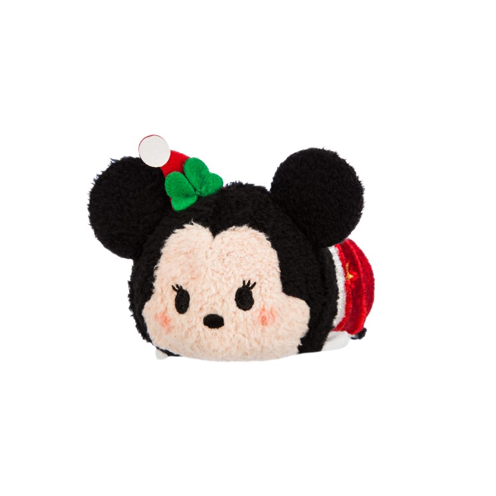 Minnie Mouse ''Tsum Tsum'' Plush - Holiday - Mini - 3 1/2''